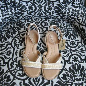 born sentinel wedge sandal